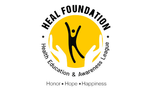 Health Education and Awareness Foundation logo honor hope happiness